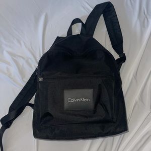 Calvin Klein canvas backpack